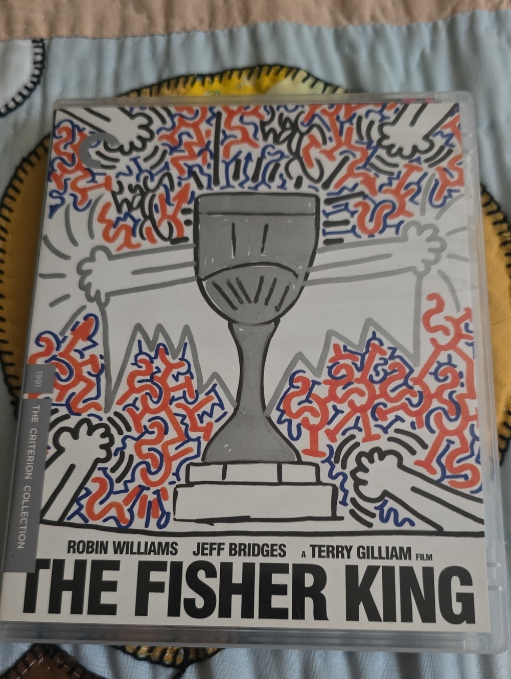 The Fisher King Blu Ray Criterion Collection Terry Gilliam Robin Williams 1991